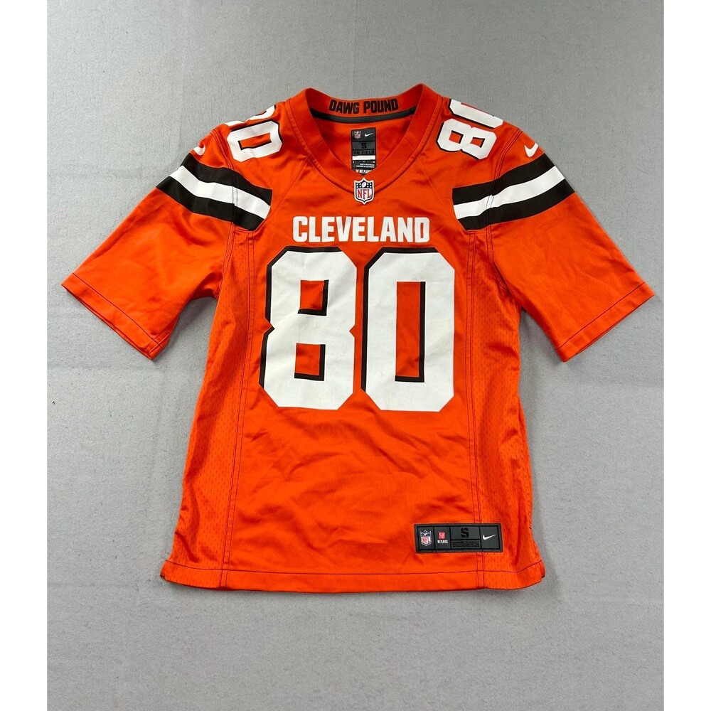 Nike Cleveland Browns Jarvis Landry Jersey Orange Small